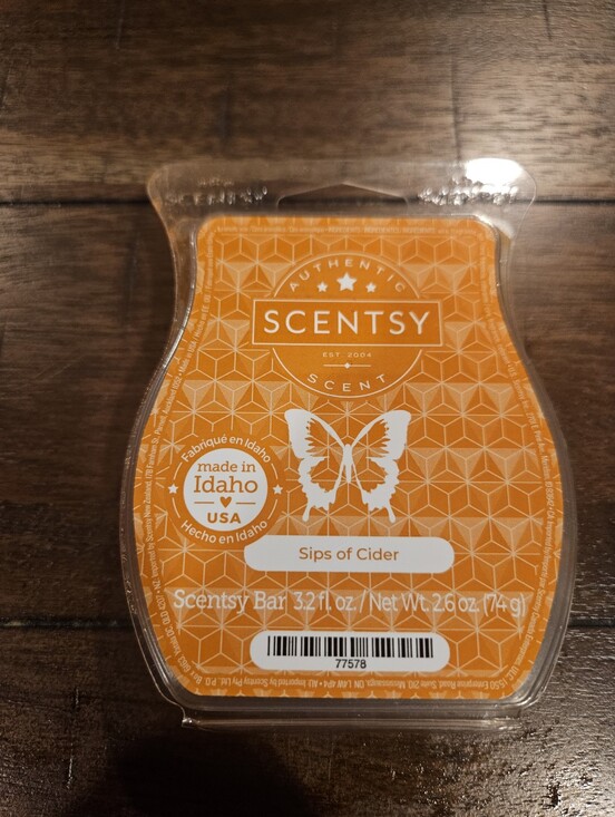 Scentsy Other - Scentsy Sips of Cider Wax Bar